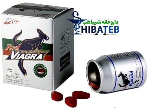 قرص تاخیری ویاگرا قرمز کانگورویی